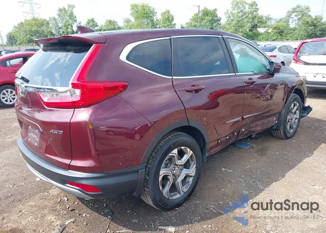 2018 Honda Cr-V Ex-L/Ex-L Navi из США, поврежденный, VIN 7FARW2H85JE033319